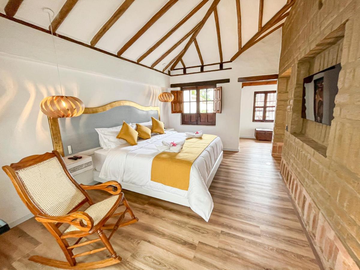 Hotel Boutique El Carmel 莱瓦镇 外观 照片